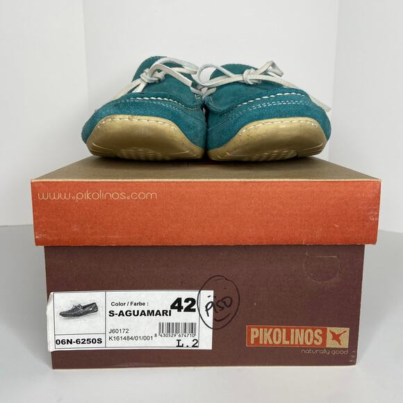 Pikolinos Aquamarine Montecarlo Leather Loafers 06N-6250S - Men\'s Size 8.5-9 main image 7